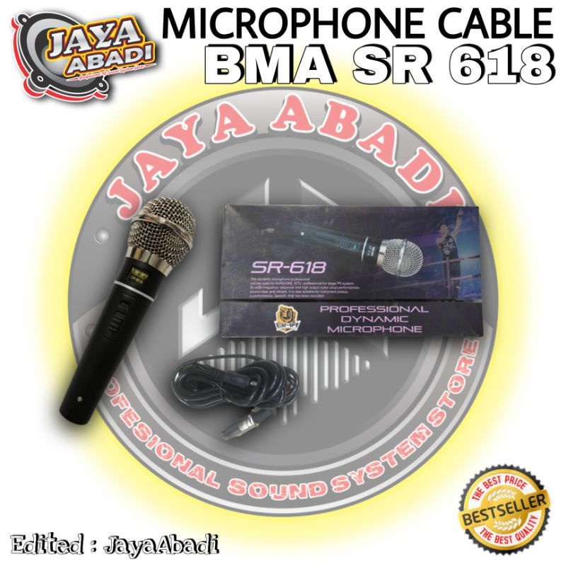 BMA SR618 Professional Dynamic Microphone / Mic
