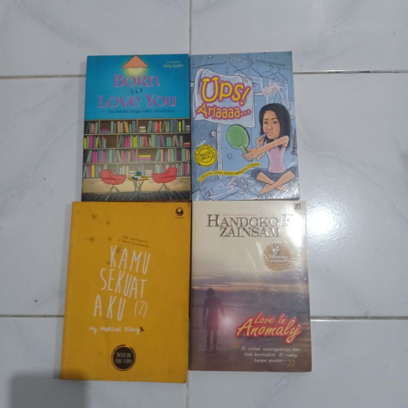 ( PROMO ) Obral paket murah ( isi 4 buku ) Novel remaja // fiksi // non fiksi // best seller // fantasi // romance // original // baru // new old stock-Paket 17