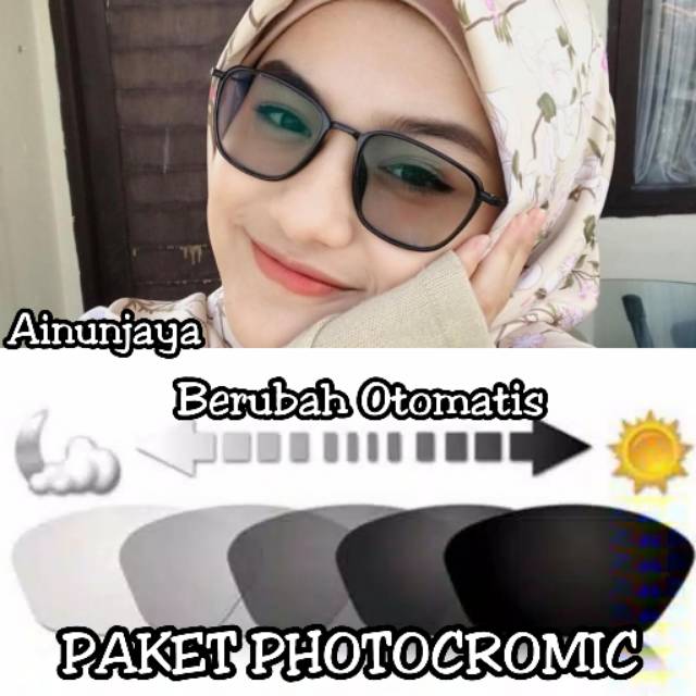 PAKET FRAME + LENSA PHTOCROMIC | KACAMATA 2189 MODEL KEKINIAN. Termurah