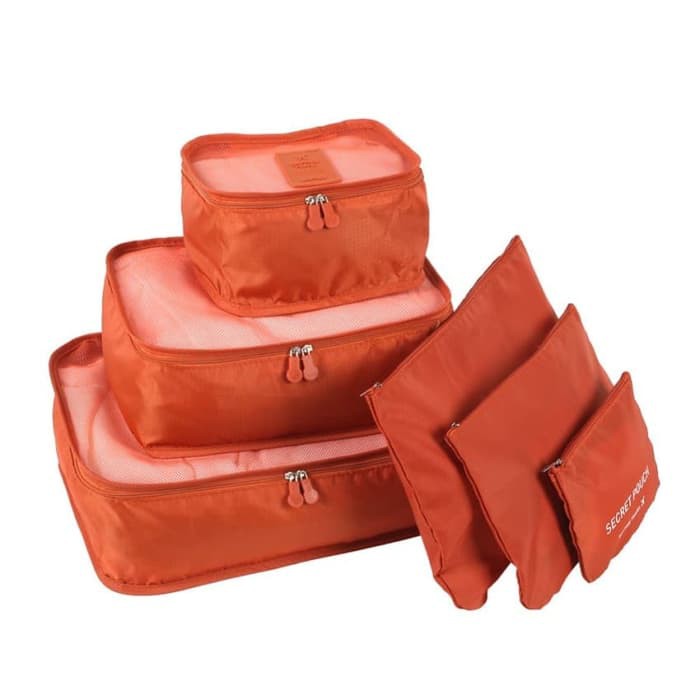 Travelmate [HARGA PROMO] Travel 6 in 1 bag Set Storage Organizer Koper / Tas Penyimpanan utk travel