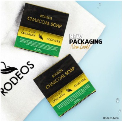 Sabun Rodeos Charcoal Soap Men Original 100%