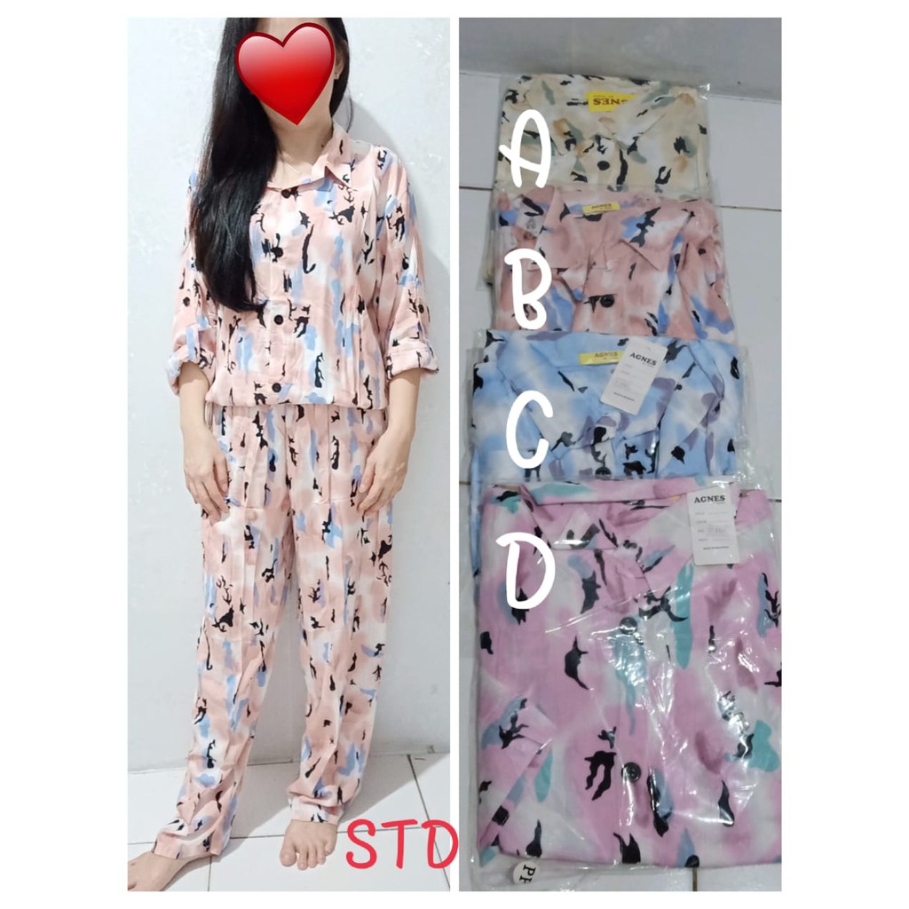 PIYAMA AGNES RAYON PP