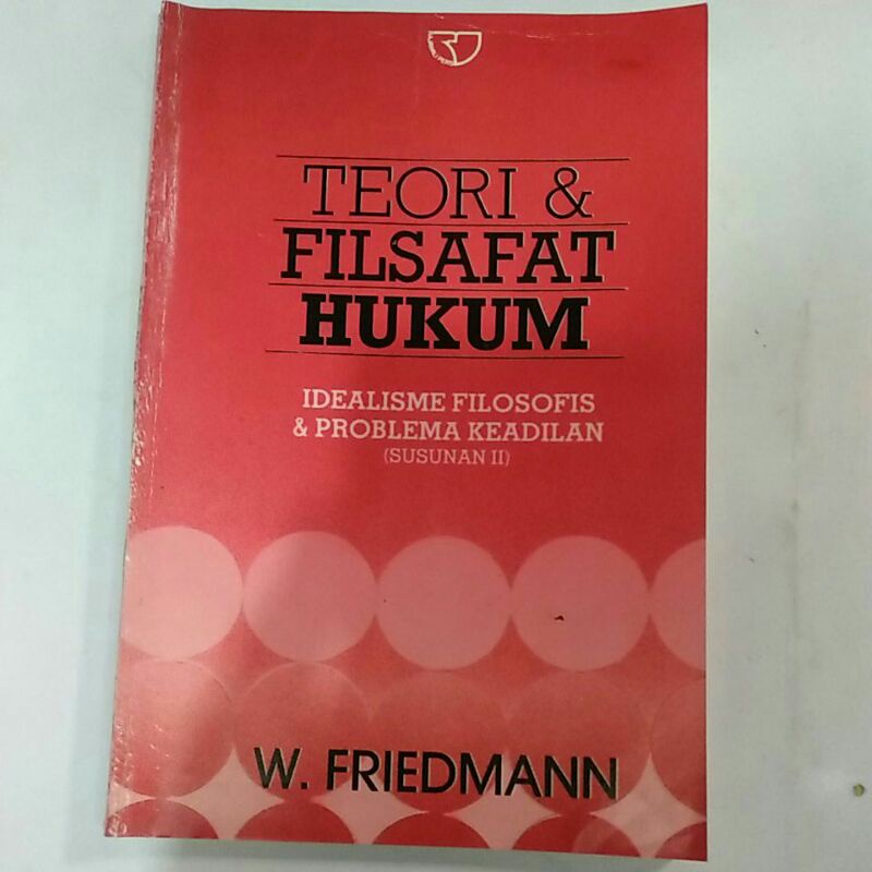 BUKU TEORI & FILSAFAT HUKUM