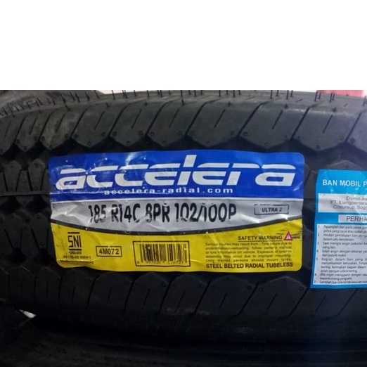 BAN MOBIL RING 14 COCOK BUAT L300 185 R14 ACCELLERA ULTRA