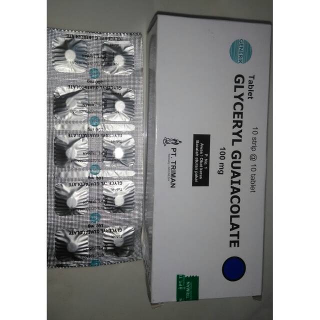 Obat batuk Glyceryl Guaiacolate