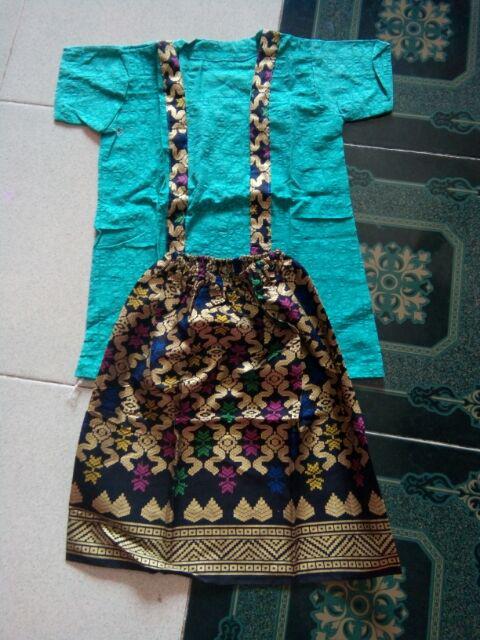 Best Seller!! Setelan Batik Anak Model Kutu Baru