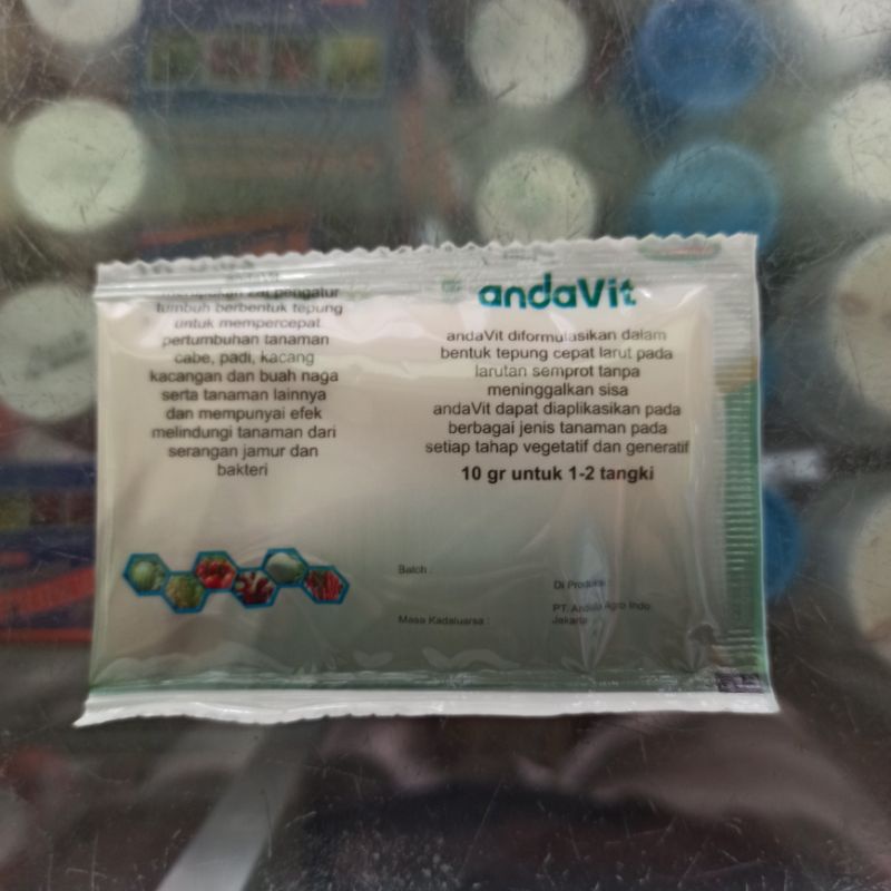 ANDAVIT 20/5 WP 10 GRAM ZPT GA3 20% BENZYL AMINO PURINE 5%