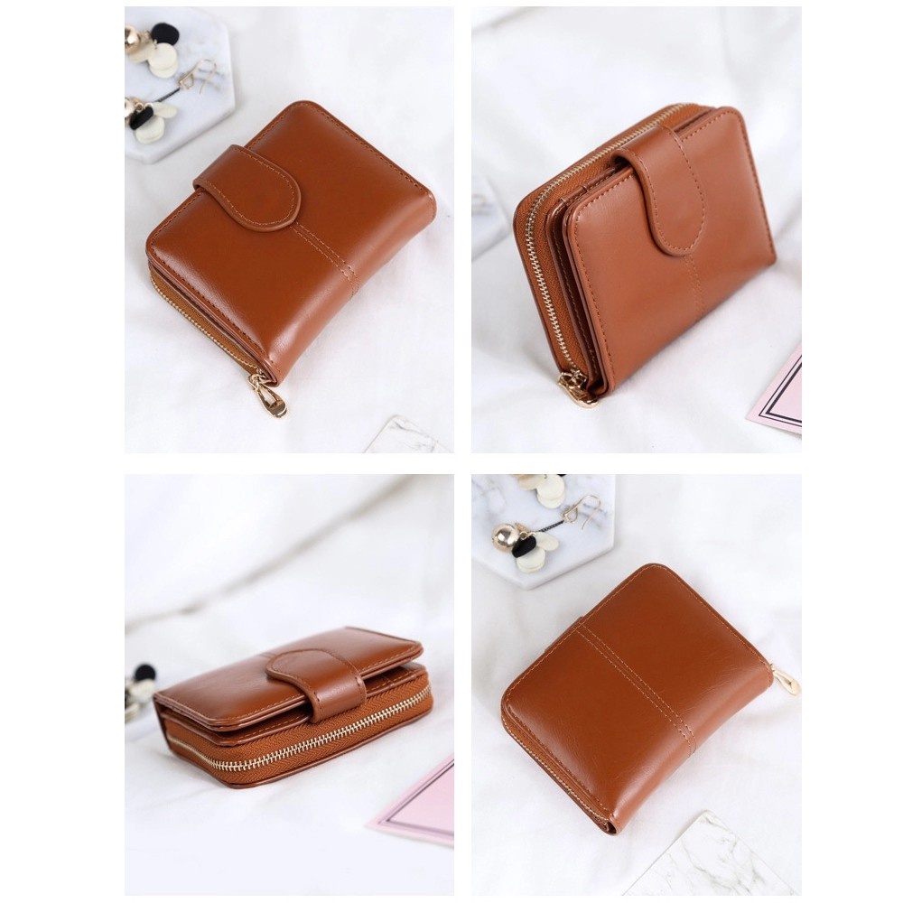 NEW ARRIVAL!!! Dompet Mini Wanita Model Simple IMPORT / Dompet Lipat Resleting