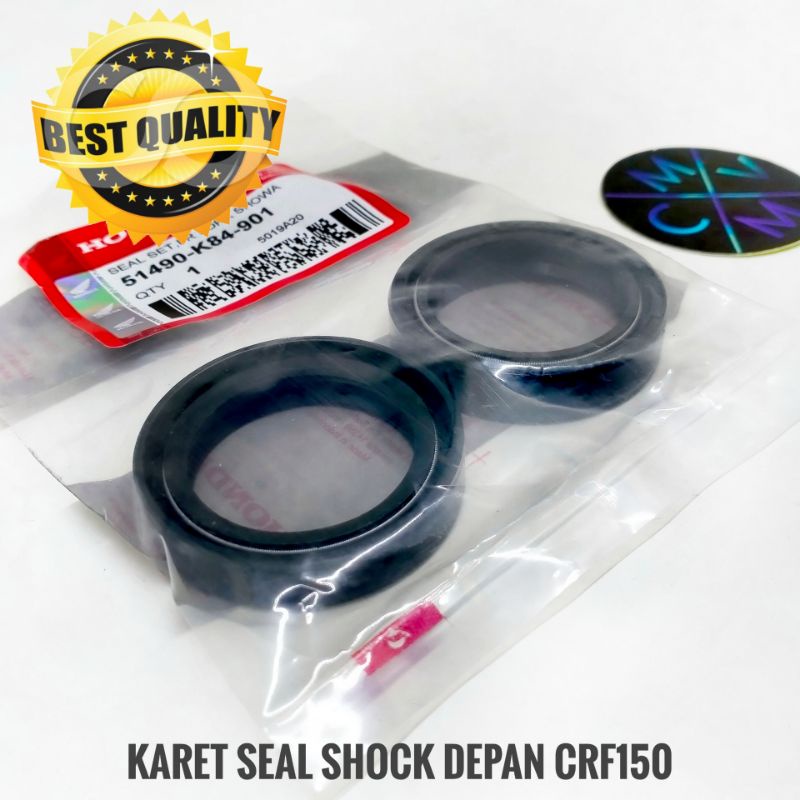 KARET SEAL SHOCK DEPAN CRF 150 / sil skok oli CRF 150