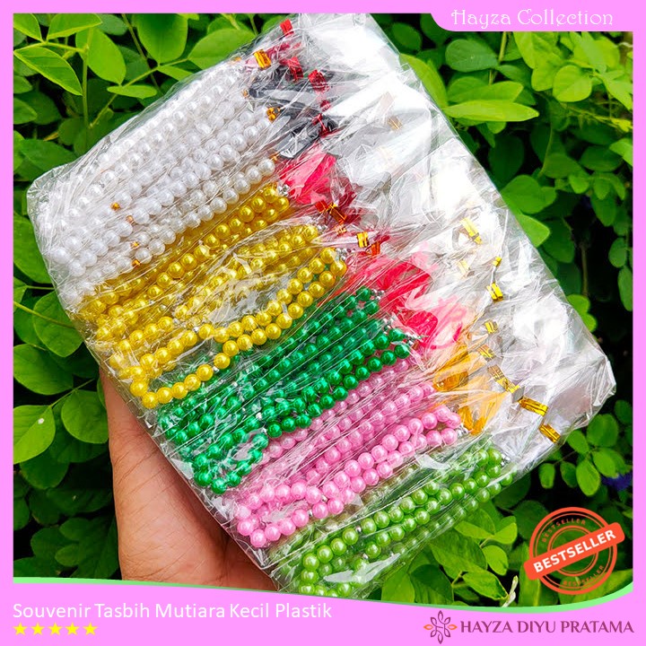 Tasbih Mutiara Kecil Kemas Plastik