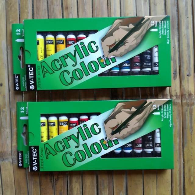 

Acrylic colour / cat acilik / cat acrilyc / cat akrilik / cat acrylic V-tec vtec