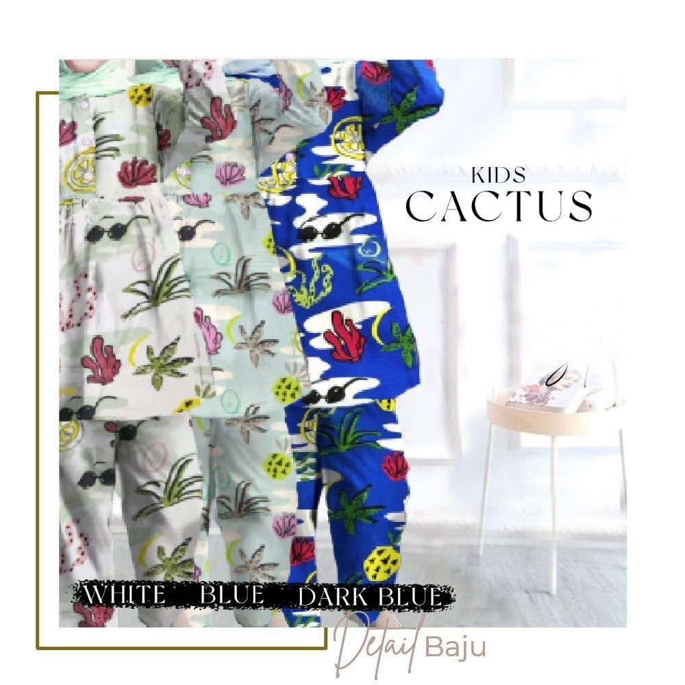 FASHION ANAK SETELAN CACTUS KIDS DMR