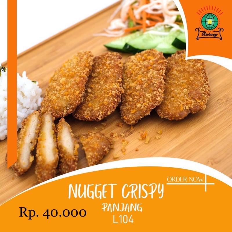 

NUGGET CRISPY VEGETARIAN 500gr