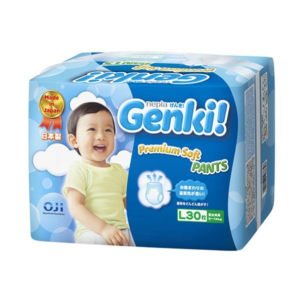 Nepia Genki Diaper Pants L-30