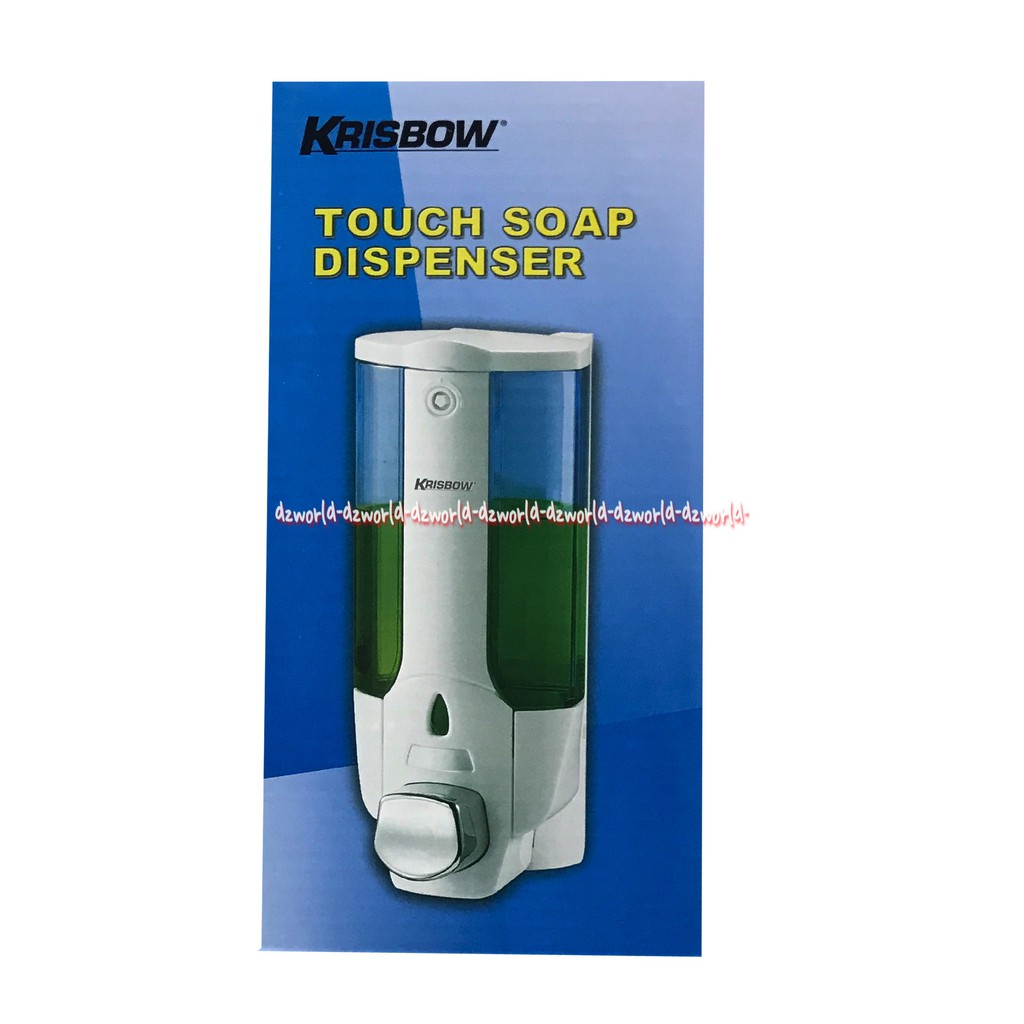 Krisbow Soap Dispenser 380ml Tempat Sabun Mandi Sabun Cuci Tangan Shampoo Cair Di Toilet Kamar Mandi Model Tekan Pencet Soaps Dispencer Kris Bow 380 ml