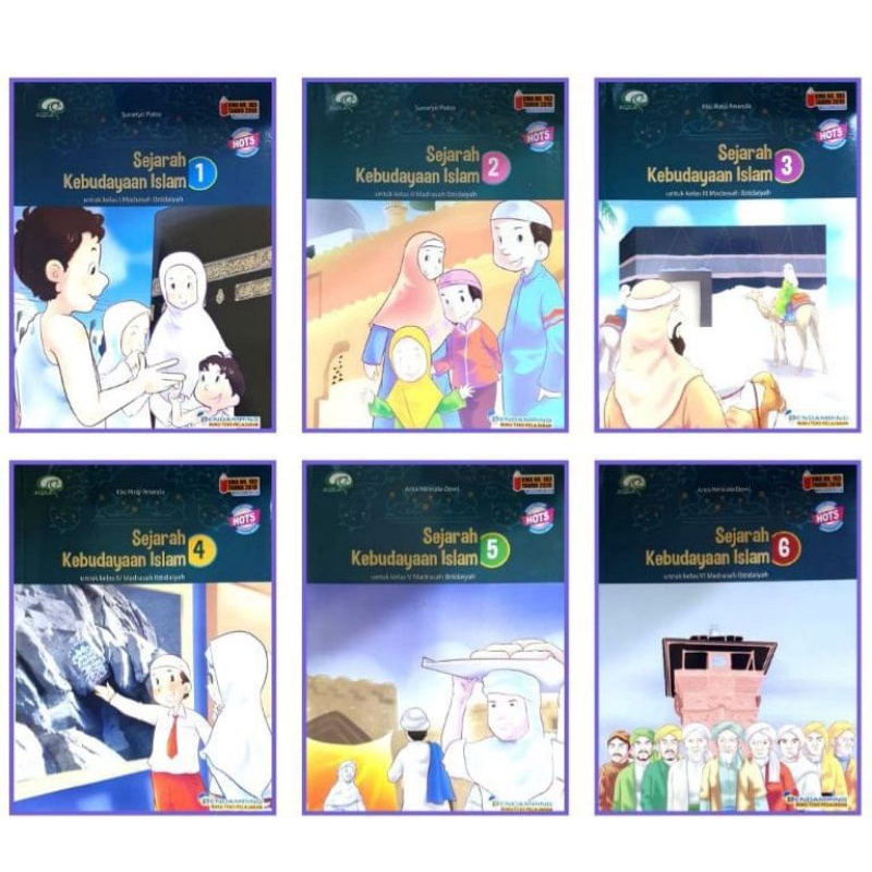 BUKU SEKOLAH SKI SEJARAH KEBUDAYAAN ISLAM MI KELAS 1 2 3 4 5 6 SESUAI KURIKULUM 2013 REVISI TERBARU 