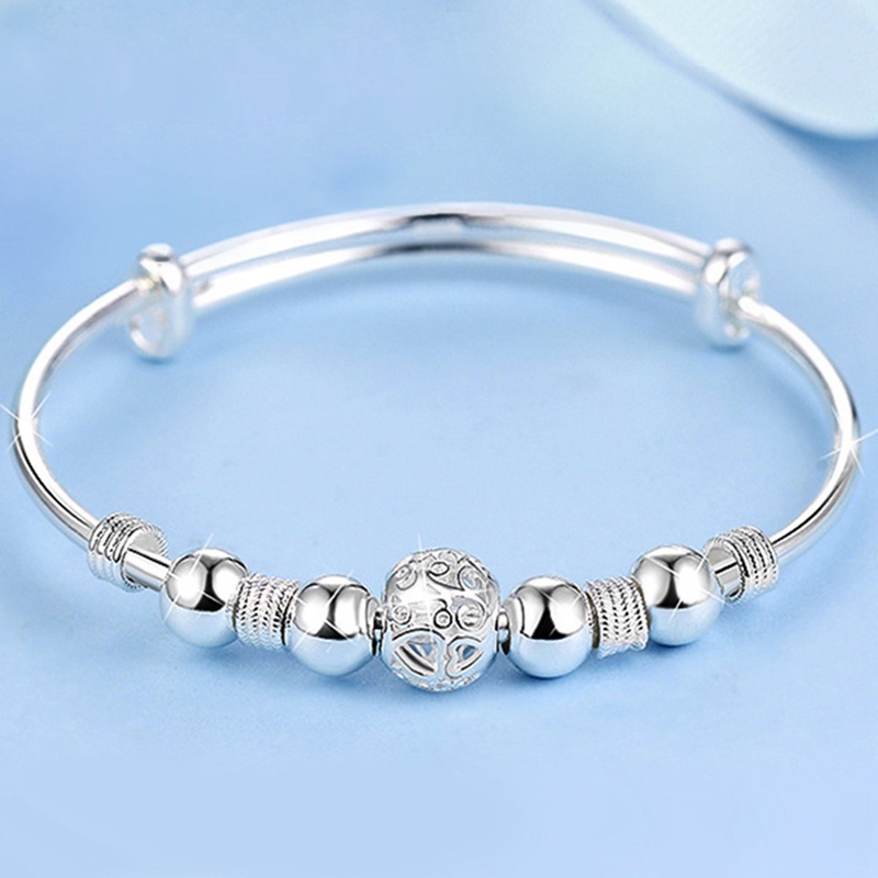 Gelang Bangle Sterling Silver 925 Untuk Wanita