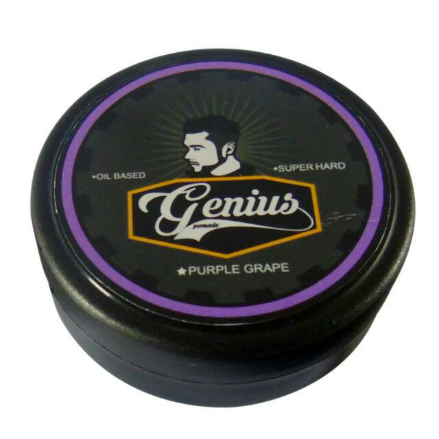 Pomade Genius 55gram murah Pomade Lokal Gratis Sisir dan Stiker