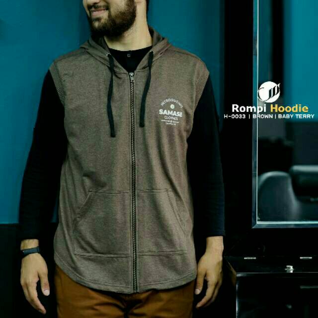 Rompi sholat hoodie Samase 4 warna