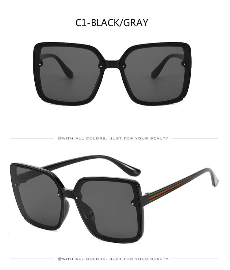 2020 Korean fashion personality all-match street photography sunglasses