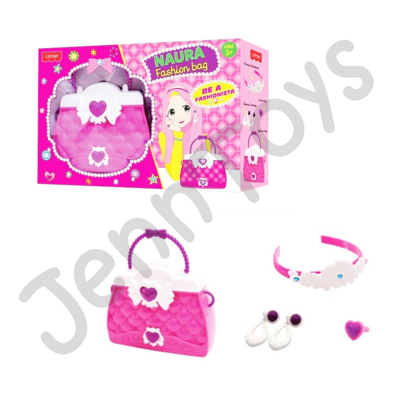 JennToys - Mainan Pretend Play Anak Perempuan - Naura Fashion Bag