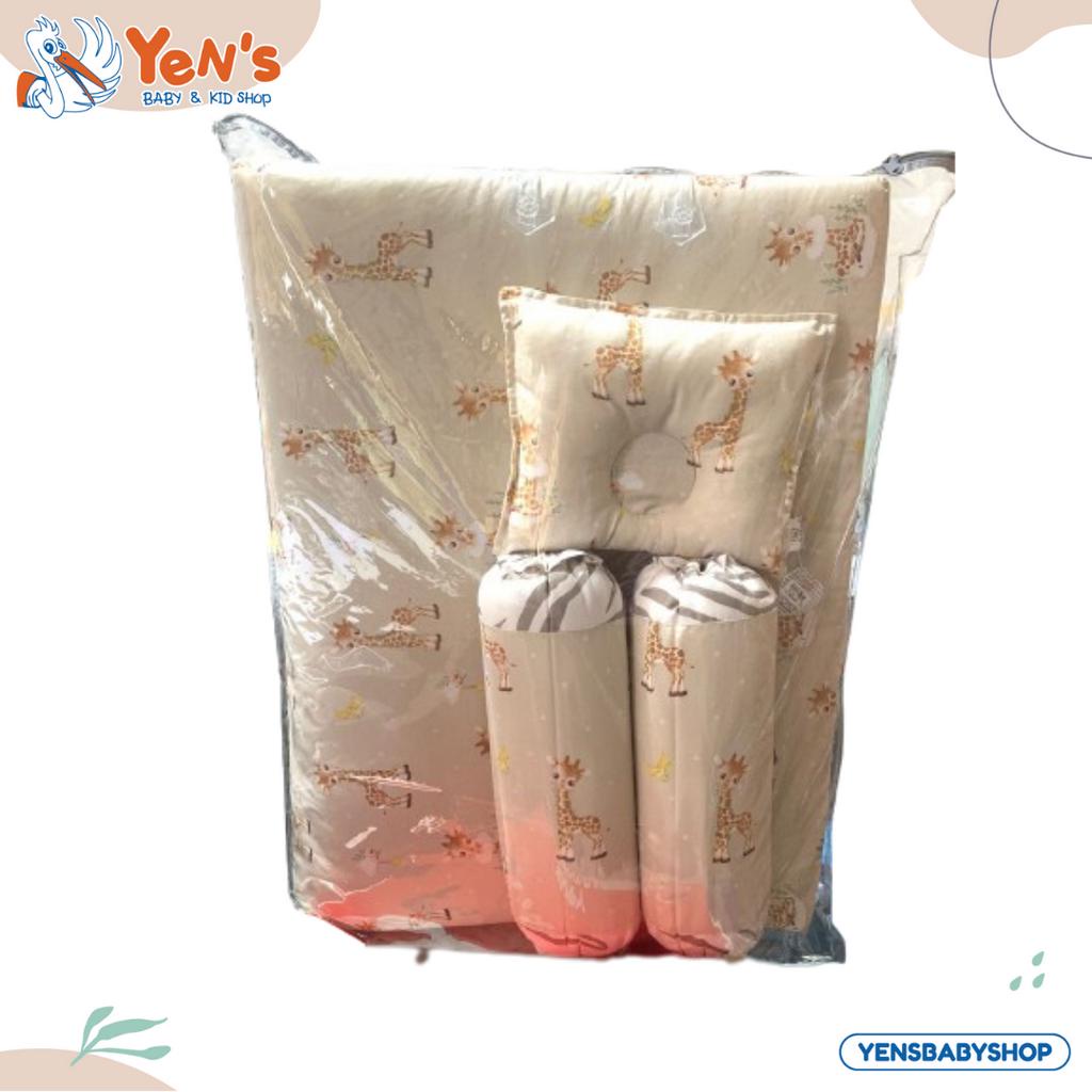 Valentine Kasur set Bantal Guling -Giraffe