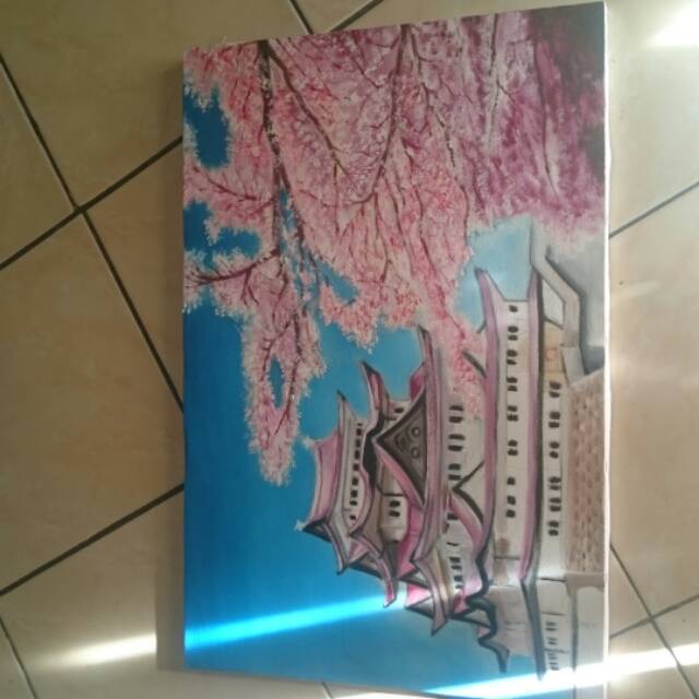 

Himeji Castel dan bunga sakura