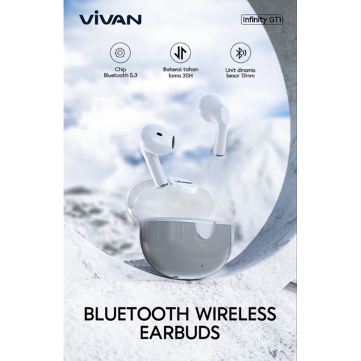 Vivan Infinity GT1 Bluetooth Wireless Earbuds TWS