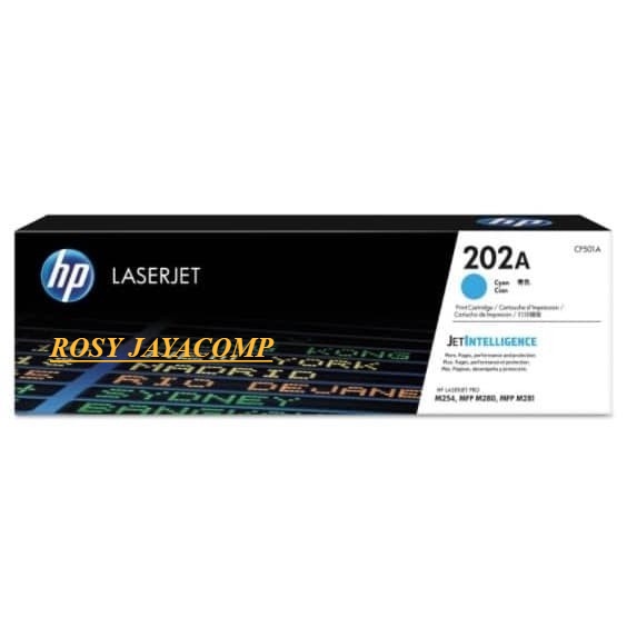 Toner HP LaserJet 202  CF501A  Cyan Original