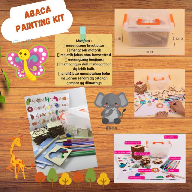 

Abaca Painting Kit