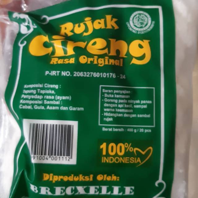 

Cireng rujak