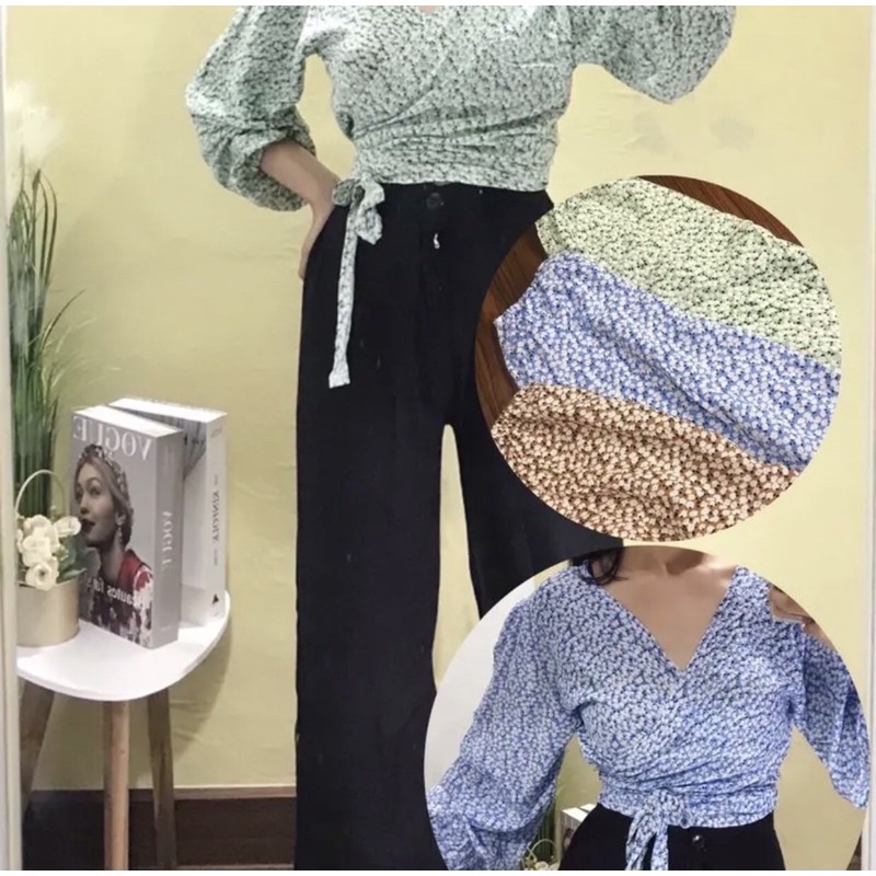 ATASAN WRAP TOP // KIMONO WRAP TOP // WRAP TOP