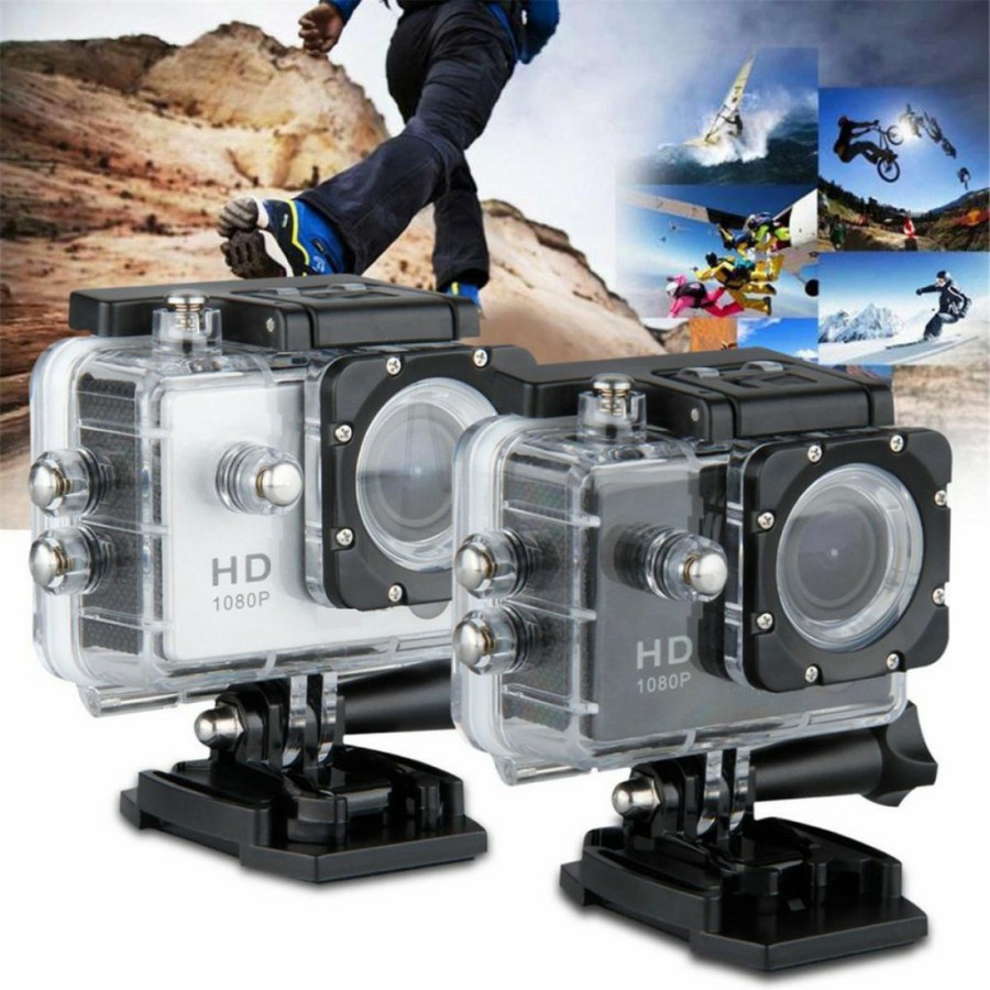 Kogan Kamera Action 4K Ultra HD Non Wifi SJ - Kamera Sport Action Tahan Air 30M dengan Resolusi 18MP