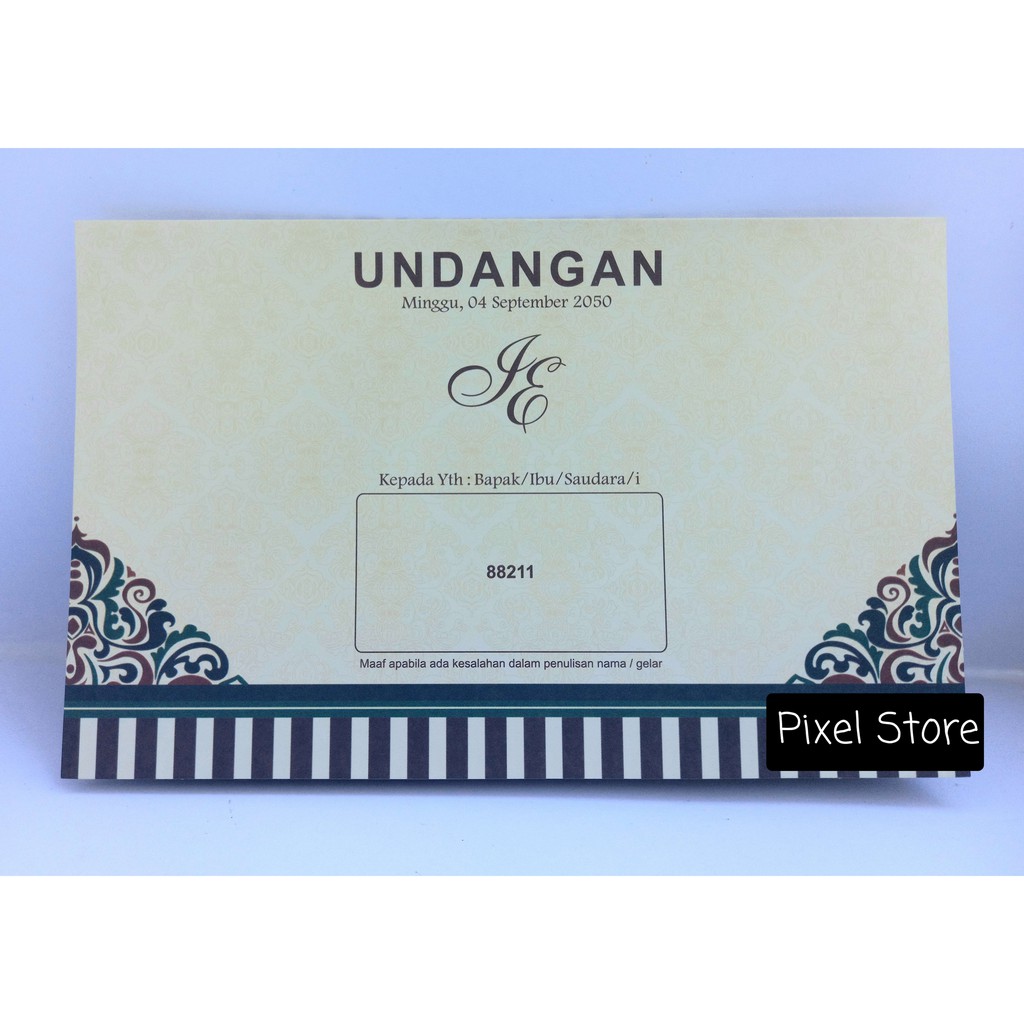 Undangan Pernikahan ERBA 88211