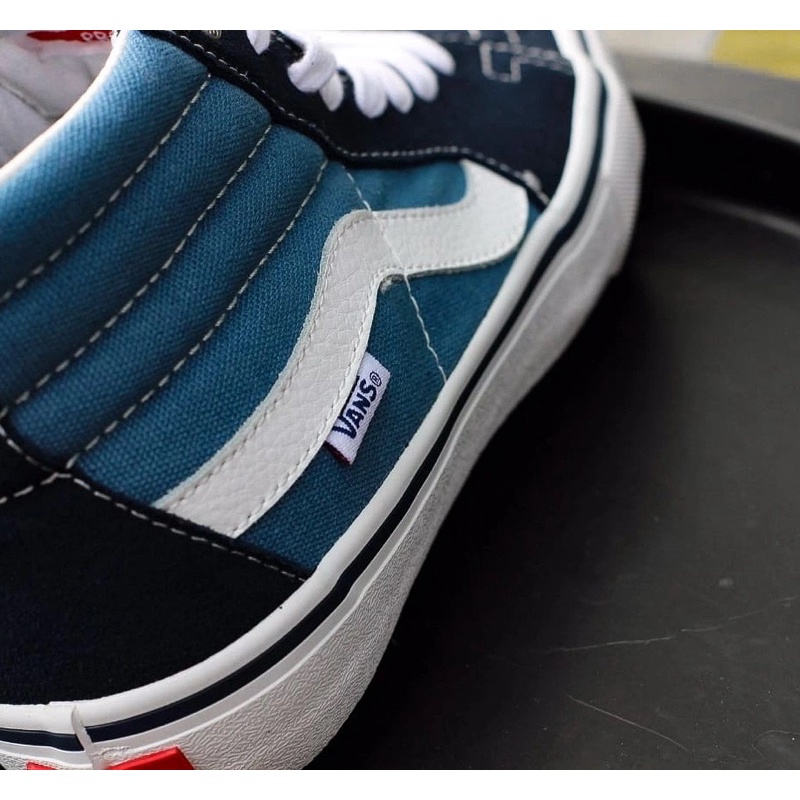 V4NS SK8-HI PRO NAVY/WHITE ORIGINAL 100%