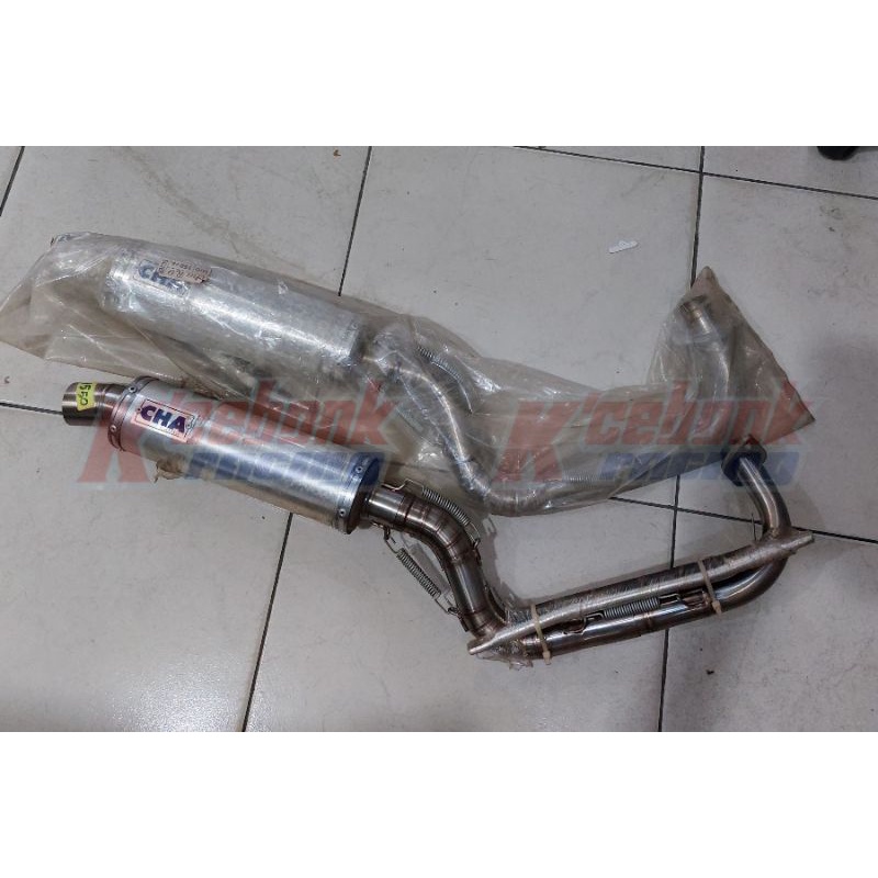 Knalpot Cha mio 155 cc original made in Thailand