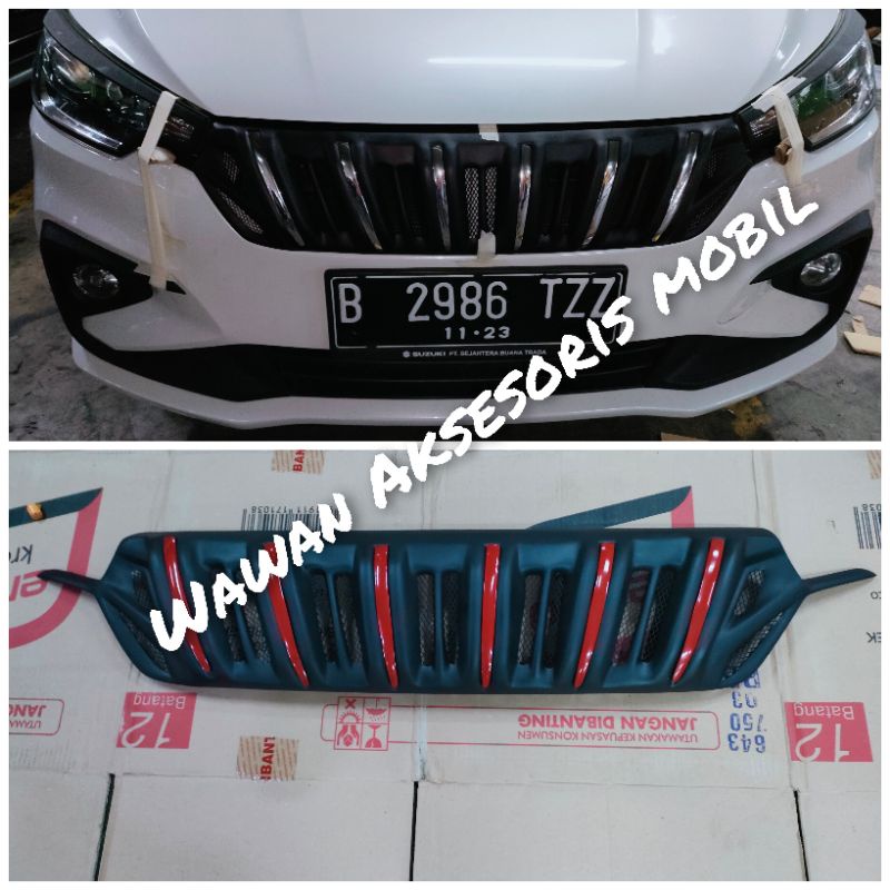 grill ERTIGA 2018 Apollo Lis merah