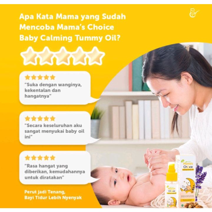 MAMA'S CHOICE BABY CALMING TUMMY OIL MINYAK TELON