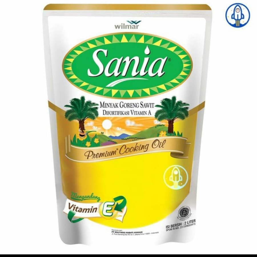 Minyak Goreng SANIA 2 Liter 1 DUS