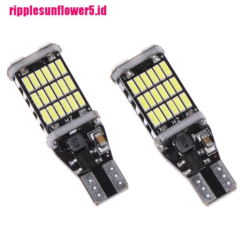 2pcs Lampu LED Canbus T16 T15 921 W16W Untuk Mundur Mobil