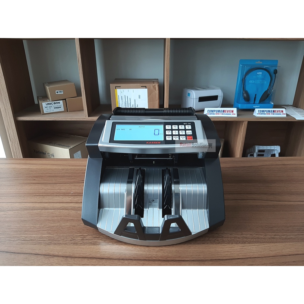 Mesin Penghitung Uang Money Counter Rupiah USD - Kassen MC30 / MC-30