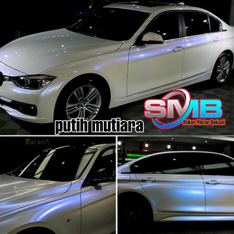 ID STIKER SKOTLET PUTIH LEMBAYUNG WHITE BUNGLON MUTIARA