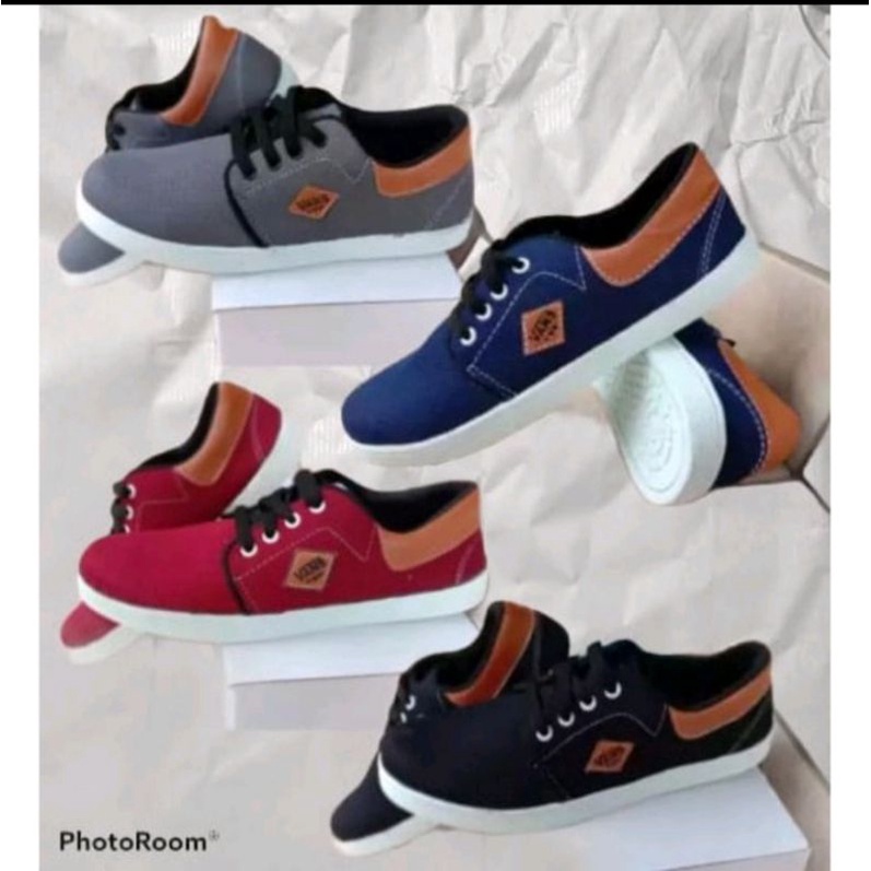 HUMAIRAH_OLDSHOP - Sepatu pria vans fashion Kotak Jiren