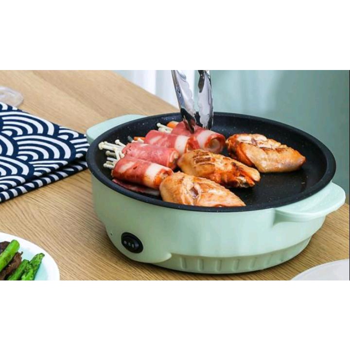 Panggangan grill bbq grill pan panci panggang electric grill pan Bbq korea