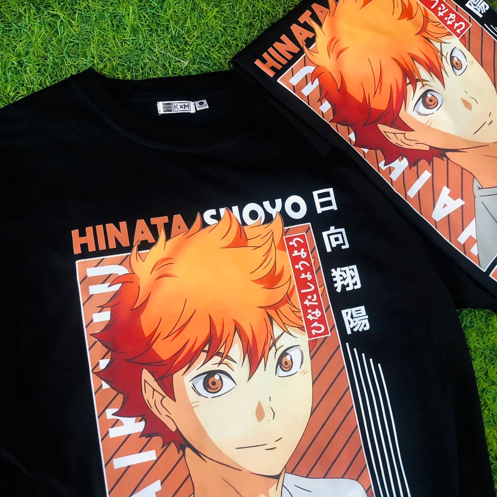 Tshirt Hinata Shoyo Anime Manga Haikyu Premium Unisex