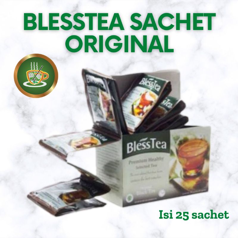 

Blesstea Teh Hitam isi 25 Sachet Dijamin Asli