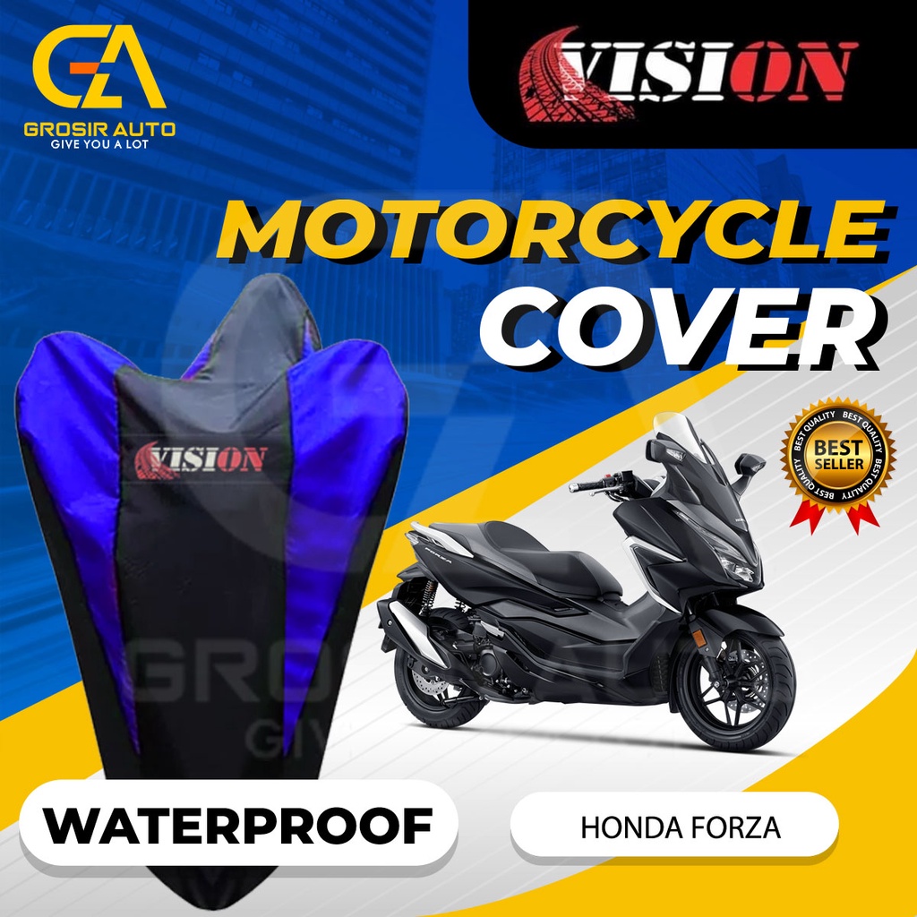 Sarung Motor FORZA Waterproof Vision / Cover Selimut Penutup Sarung Mantel Motor Vision