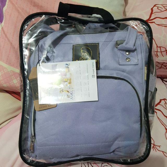 Supermom Tas  Besar Ibu Diapers Bag Tas  Bayi  Tempat Botol 