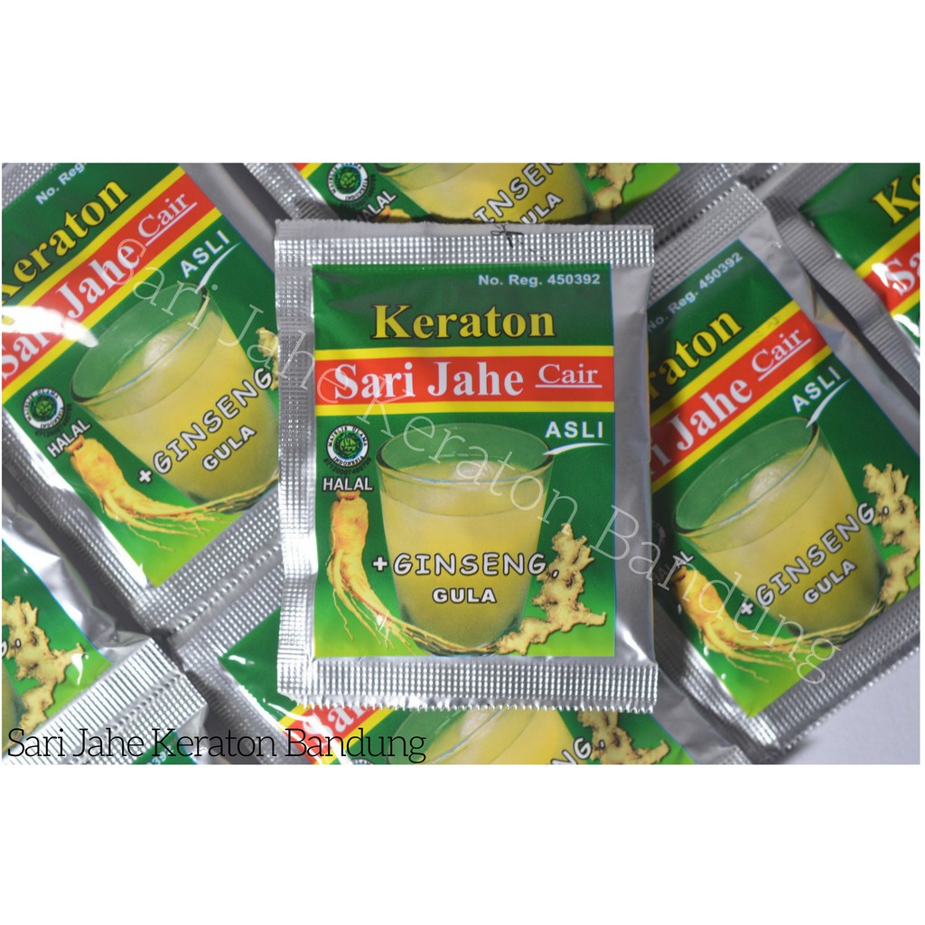 

[GROSIR] Sari Jahe Keraton Cair Isi 12 Sachet | EXPIRED PANJANG | 100% ORIGINAL