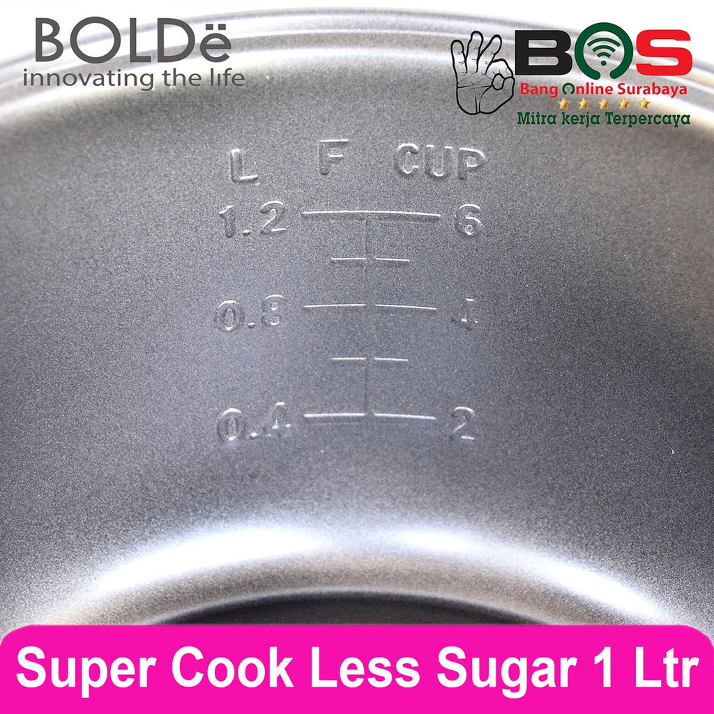 Rice Cooker Digital Magic Com Bolde Super Cook Bolde Less Sugar 1 Liter